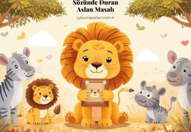 Sözünde Duran Aslan Masalı